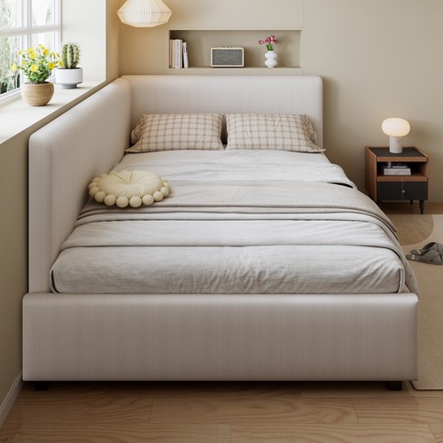 Daybed upholstered bed frame - daybed,