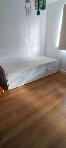 Ikeabrimnes white daybed with - daybed,