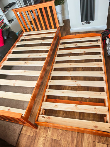 Wooden day bed - wooden,