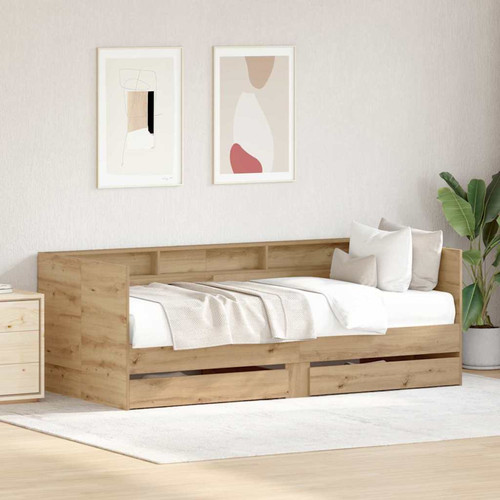 Daybed old wood engineered - wood,
