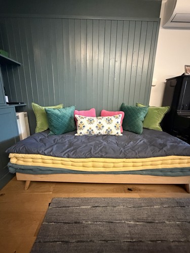 Oak platform daybed - platform, 90x190cm