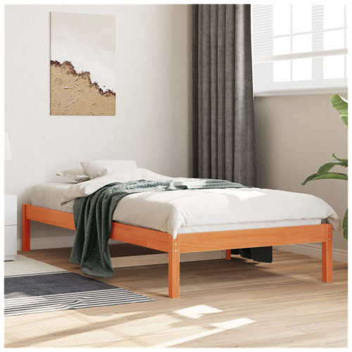 Day bed solid pine wood - , brown