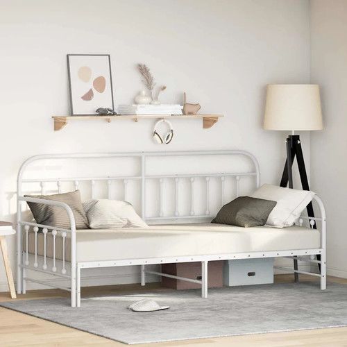 Walplus white metal - white, daybed