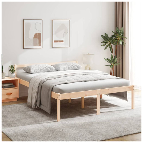 Wooden bed frame - wooden,