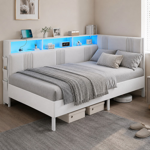 Single day bed - frame, 3