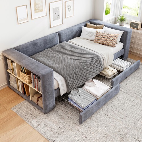 3ft single upholstered daybed - 3ft,