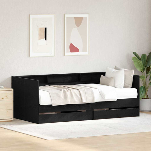 Daybed with headboard black - headboard,
